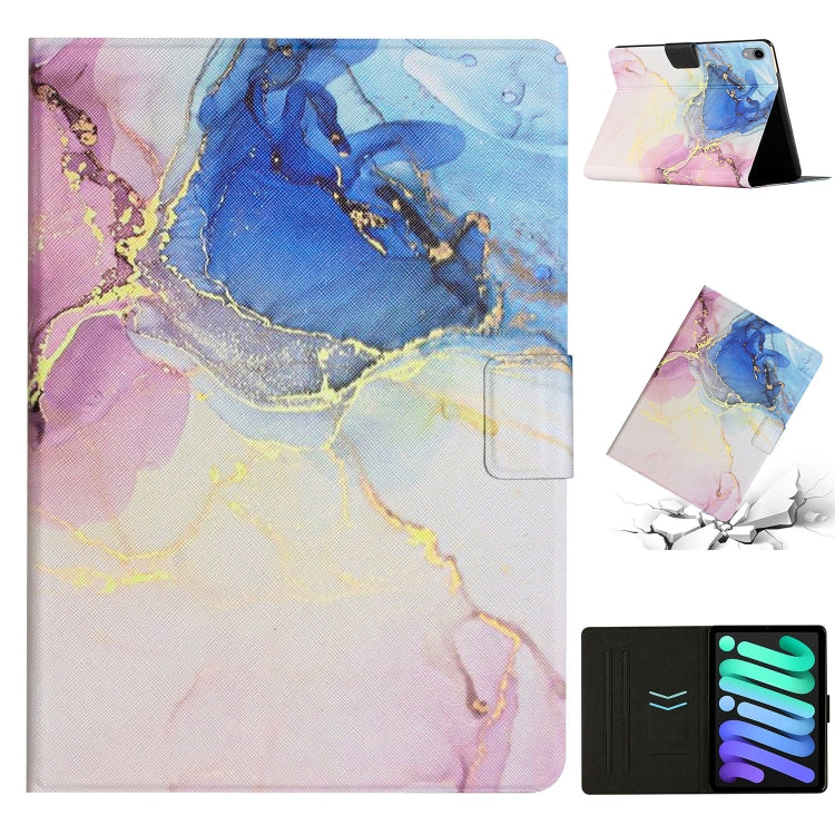 Custodia tablet in pelle marmorizzata per iPad 10.9 2022