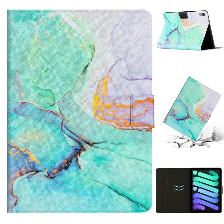 Custodia tablet in pelle marmorizzata per iPad 10.9 2022