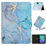 Custodia tablet in pelle marmorizzata per iPad 10.9 2022