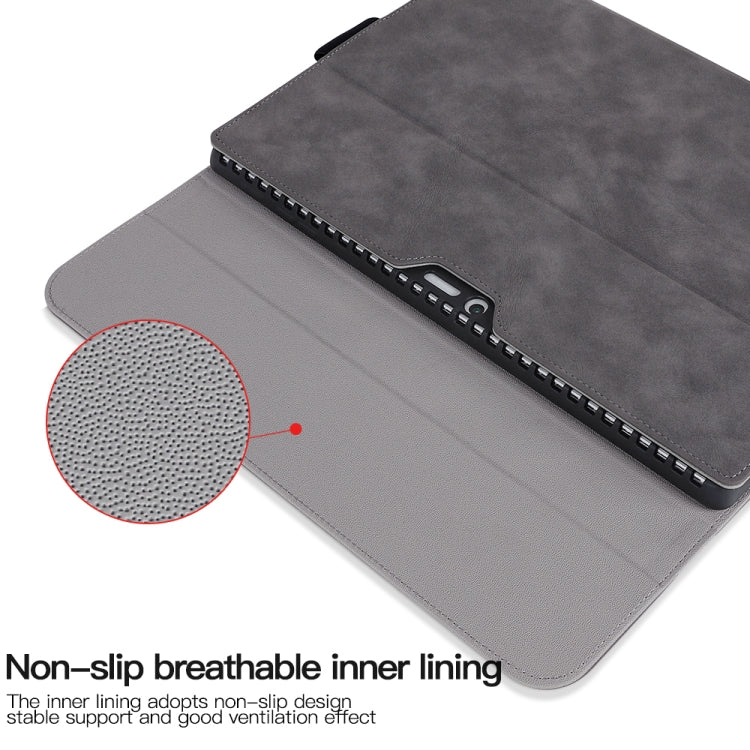 Custodia protettiva antiurto all-inclusive in pelle di pecora con alimentatore, For Microsoft Surface Pro 9 / Surface Pro 10
