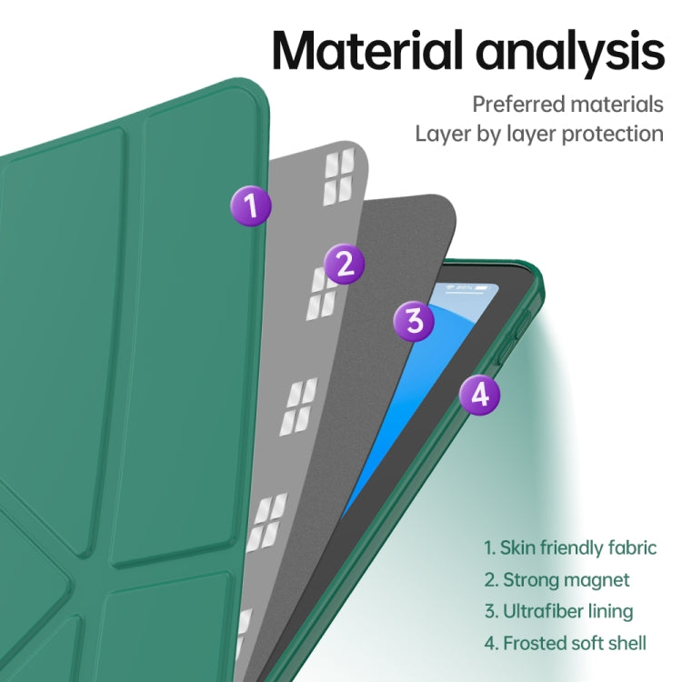 Custodia TPU multi-pieghevole per iPad 10th Gen 10.9 2022