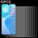 50 pellicole in vetro temperato da 0,26 mm 9H 2,5D, For Blackview A85(50 PCS)