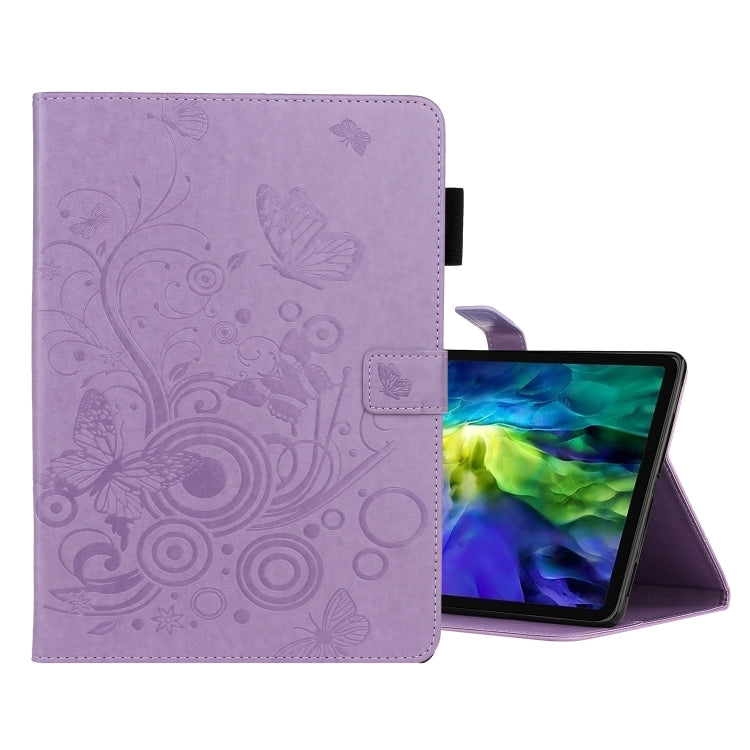 Custodia in pelle flip per iPad Pro 11 con motivo farfalle