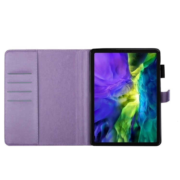 Custodia in pelle flip per iPad Pro 11 con motivo farfalle