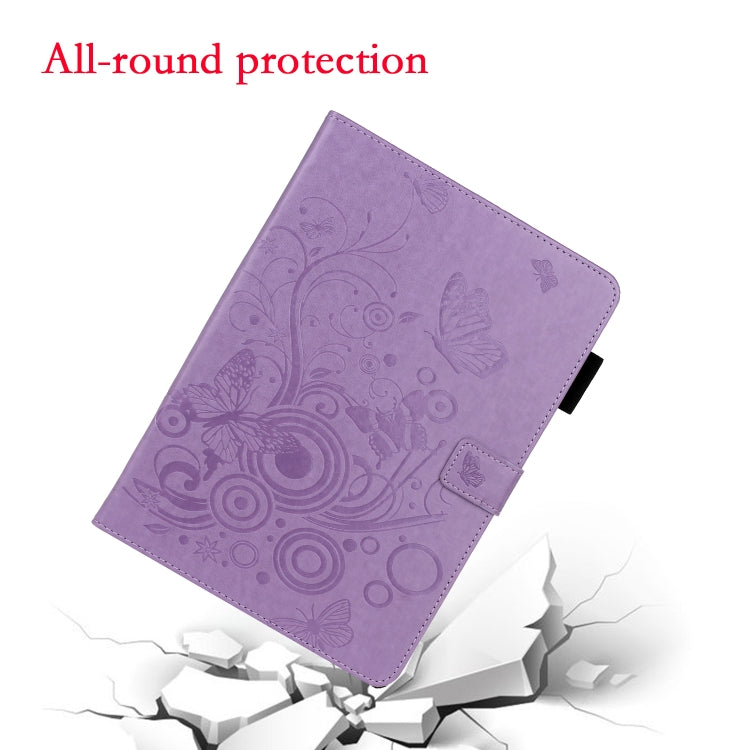 Custodia in pelle flip per iPad Pro 11 con motivo farfalle