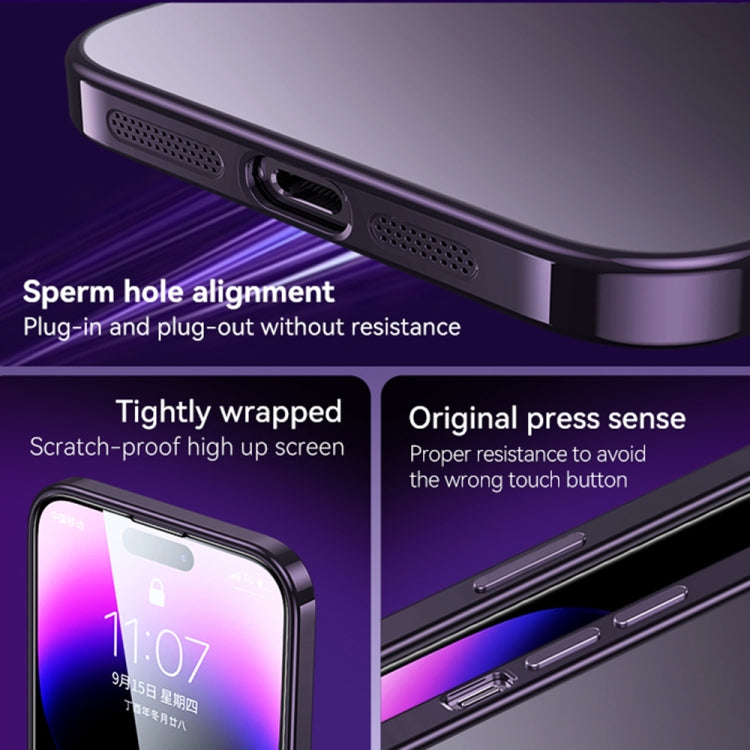 Custodia TPU satinata per iPhone 14 Plus