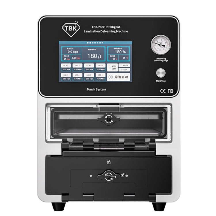 Macchina per laminazione e schiumatura schermi fino a 15"