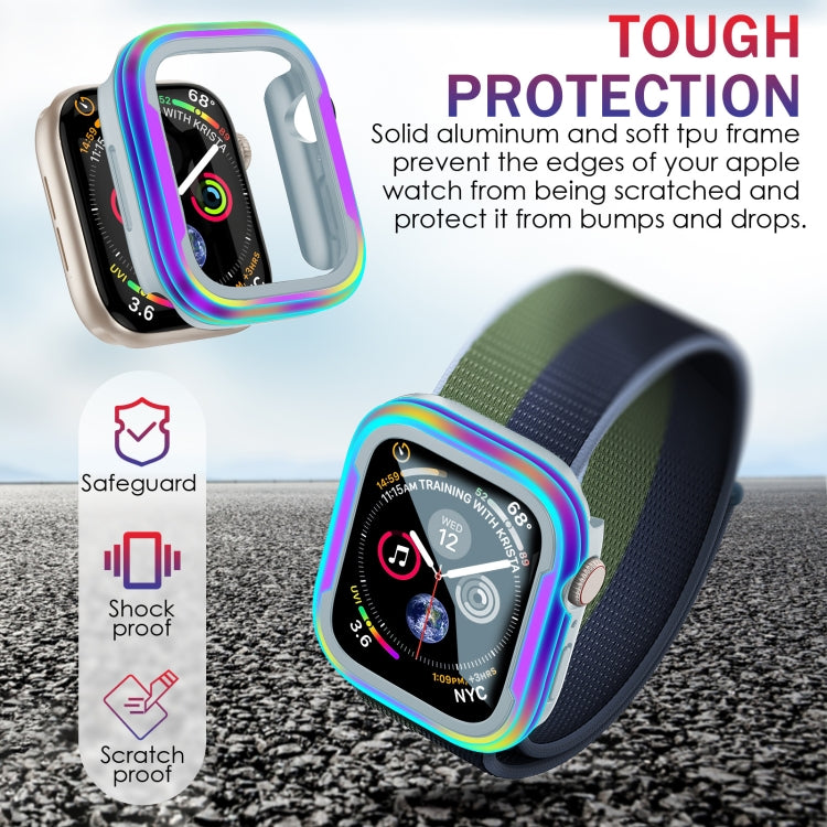 Custodia protettiva in lega di alluminio e TPU per Apple Watch 44