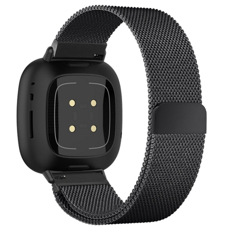 Cinturino metallo magnetico milanese 20mm per Fitbit Versa 3/4