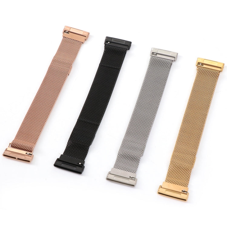 Cinturino metallo magnetico milanese 20mm per Fitbit Versa 3/4