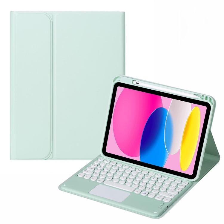 Custodia tablet in pelle con tastiera Bluetooth per iPad 10.9