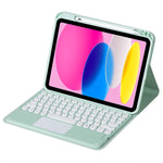Custodia tablet in pelle con tastiera Bluetooth per iPad 10.9