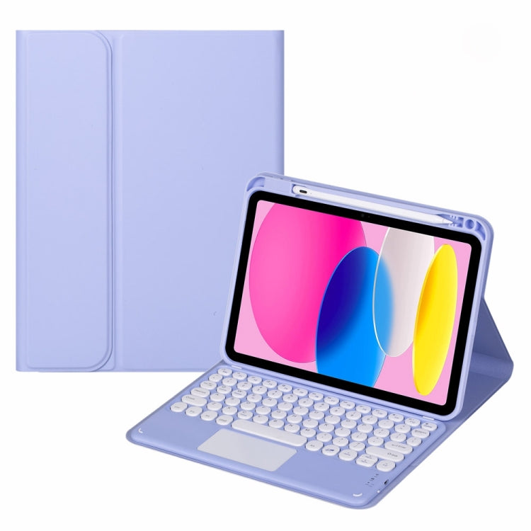 Custodia tablet in pelle con tastiera Bluetooth per iPad 10.9