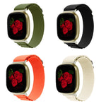 Cinturino in nylon universale per Fitbit Sense e Versa