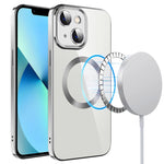 Custodia TPU MagSafe con pellicola per lenti per iPhone 14