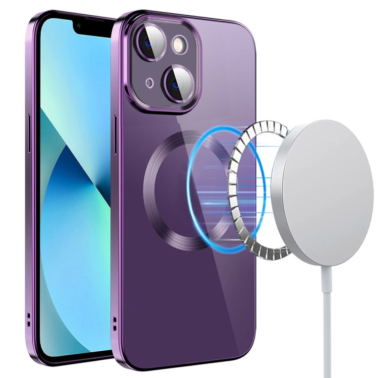Custodia TPU MagSafe con pellicola per lenti per iPhone 14