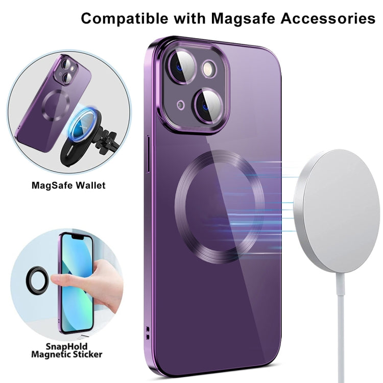 Custodia TPU MagSafe con pellicola per lenti per iPhone 14