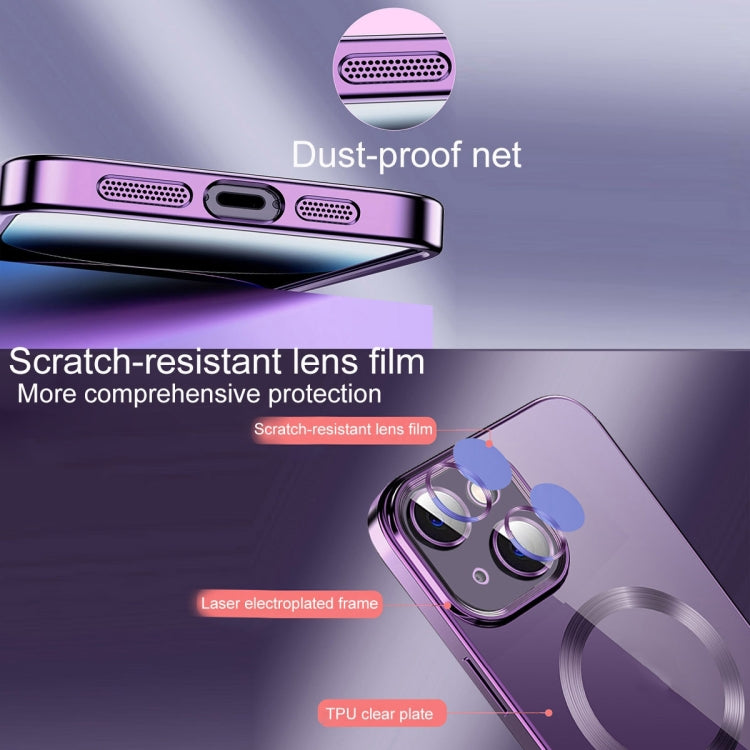 Custodia TPU MagSafe con pellicola per lenti per iPhone 14