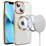 Custodia TPU MagSafe con pellicola per lenti per iPhone 13