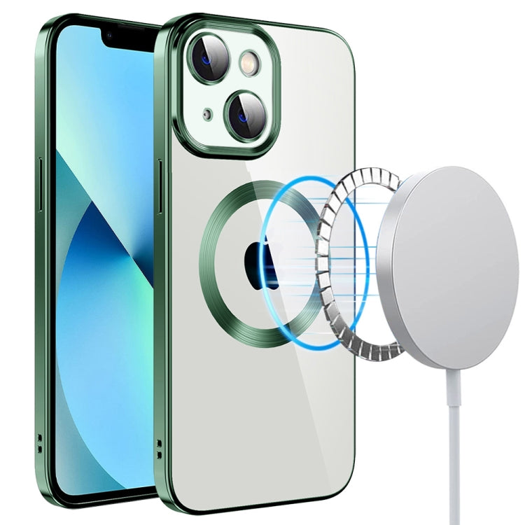 Custodia TPU MagSafe con pellicola per lenti per iPhone 13