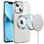 Custodia TPU MagSafe con pellicola per lenti per iPhone 13