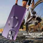 Custodia TPU MagSafe con pellicola per iPhone 12 Pro Max