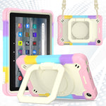 Custodia tablet silicone e PC per iPad 10.9 2022 Kindle Fire 7