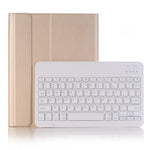 Custodia tablet in pelle con tastiera Bluetooth per iPad