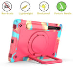 Custodia tablet in silicone e PC per Samsung Galaxy Tab S7 S8