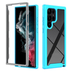 Custodia protettiva trasparente TPU+PC per Samsung Galaxy S23 Ult