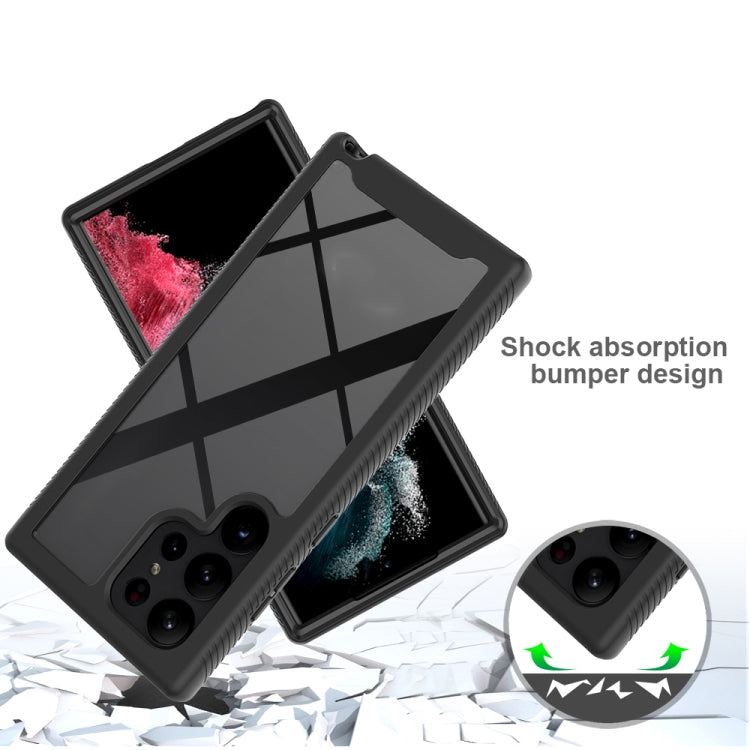 Custodia protettiva trasparente TPU+PC per Samsung Galaxy S23 Ult
