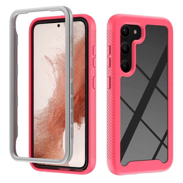 Custodia protettiva trasparente TPU+PC per Samsung Galaxy S23 Ult