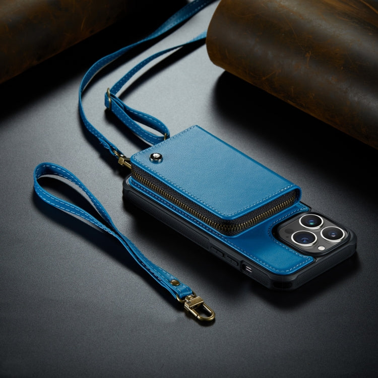 Custodia con cerniera e cordino per iPhone 14 Pro Max