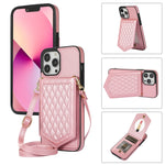 Custodia smartphone RFID con cordino e specchio per iPhone 13