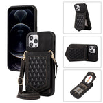 Custodia smartphone RFID con cordino e specchio per iPhone 12 Pro