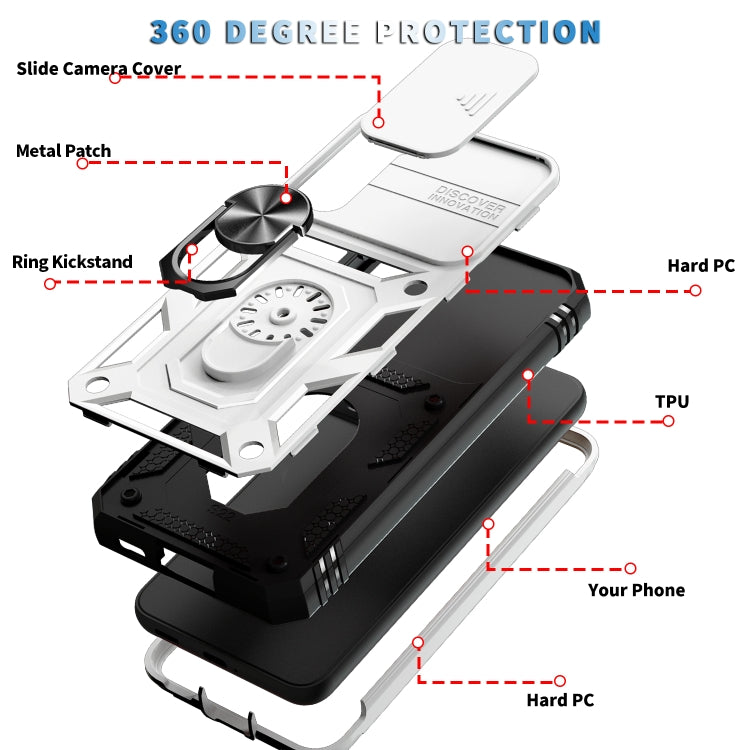 Custodia scorrevole in TPU per Samsung Galaxy S22 Ultra 5G