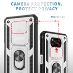 Custodia TPU con fotocamera scorrevole per Xiaomi Poco X3 NFC