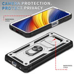 Custodia TPU con fotocamera scorrevole per Xiaomi Poco X3 NFC