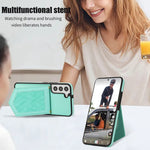 Custodia RFID con specchio per Samsung Galaxy A12 A13 A51 A52