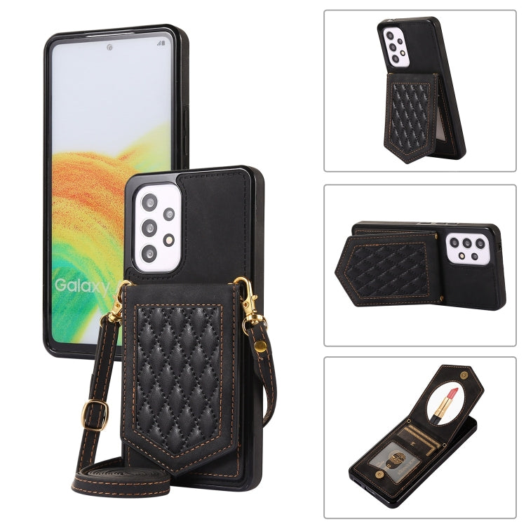 Custodia RFID con specchio per Samsung Galaxy A12 A13 A51 A52