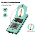 Custodia smartphone RFID con specchio per Samsung Galaxy