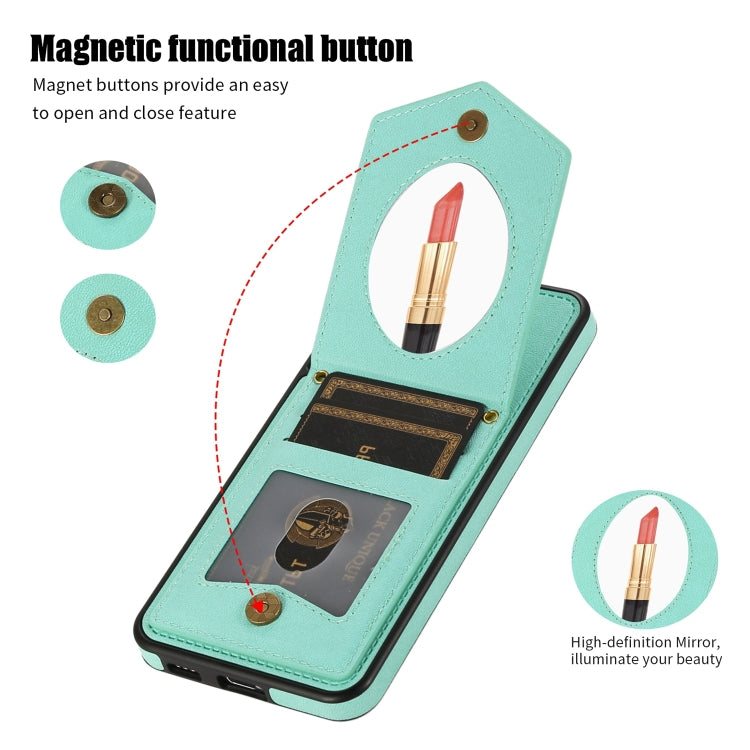 Custodia smartphone RFID con specchio per Samsung Galaxy