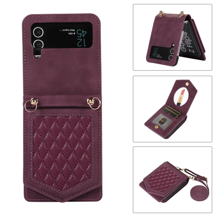 Custodia smartphone RFID con specchio per Samsung Galaxy