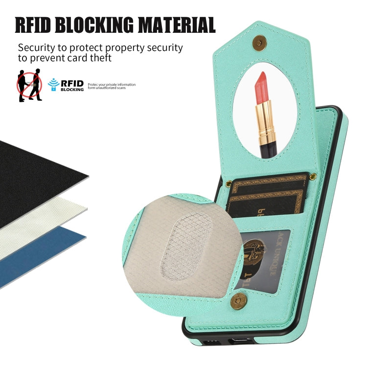 Custodia RFID con specchio per Samsung Galaxy S21 5G