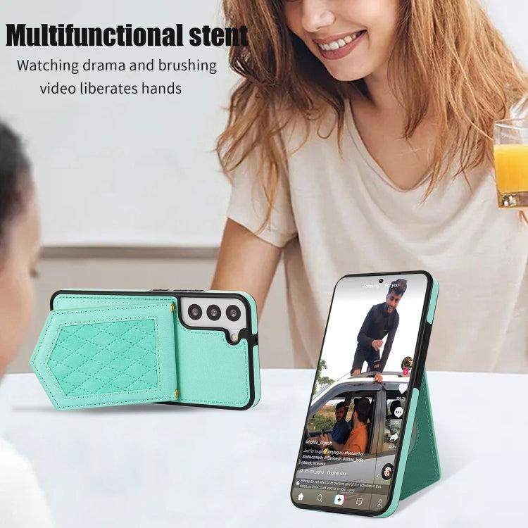 Custodia RFID con specchio per Samsung Galaxy S21 5G
