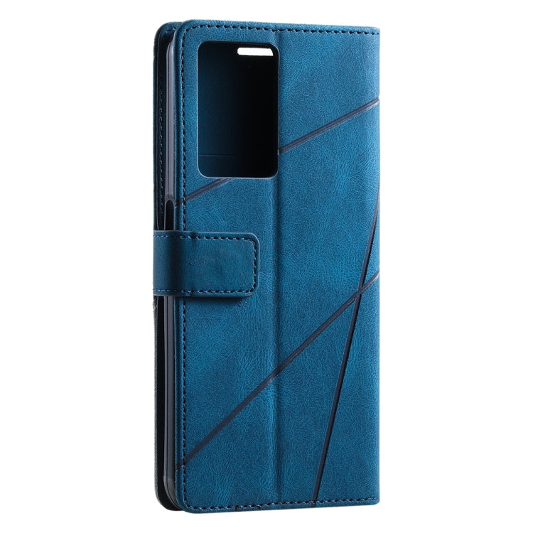 Custodia in pelle con giunture per Samsung Galaxy S23+ 5G