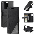 Custodia in pelle con giunture per Samsung Galaxy S23+ 5G
