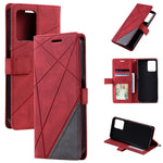 Custodia in pelle con giunture per Samsung Galaxy S23+ 5G