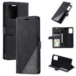 Custodia in pelle con giunture per Samsung Galaxy S23+ 5G