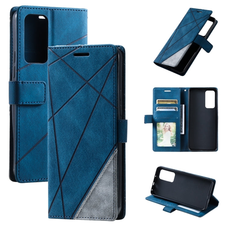 Custodia in pelle con giunture per smartphone compatibili